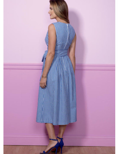 Dress and belt pattern - Butterick 6446