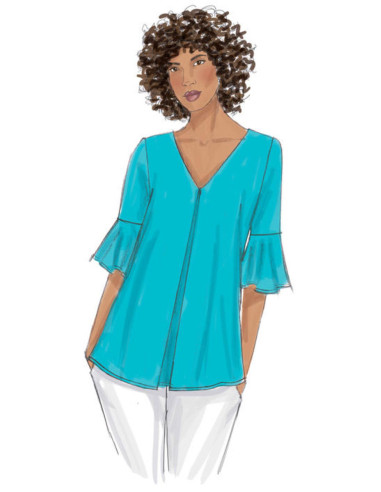 High Neckline Pattern - Butterick 6456