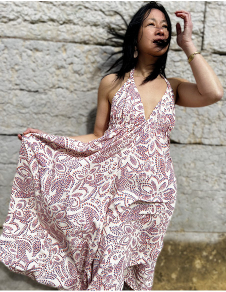 Eolia viscose poplin fabric - My Dress Made