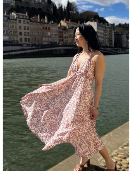 Eolia viscose poplin fabric - My Dress Made