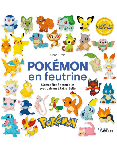 Felt Pokémon book