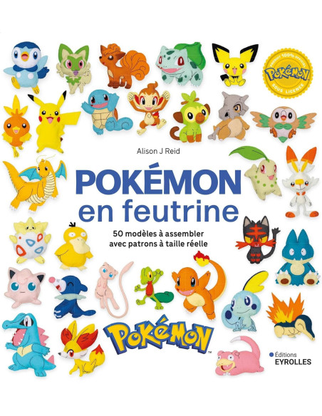 Felt Pokémon book