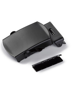 Black flap belt buckle 30 mm 2