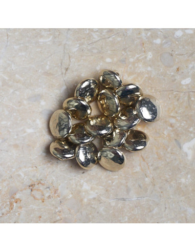 Moon Button - Gold