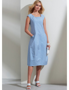 Dress and top pattern - Vogue 1860 2