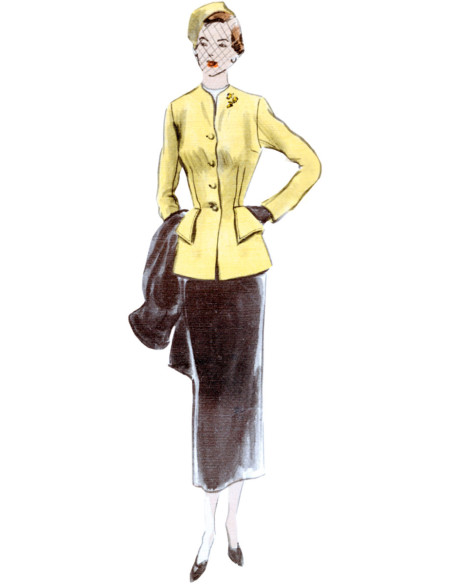 Patron de tailleur et manteau - Vogue 1932