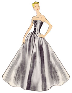 Dress and bodice pattern - Vogue 1931 2