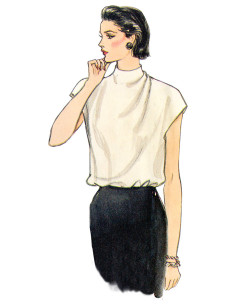 Blouse pattern - Vogue 1902 2