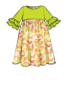 Children's dress pattern - McCall's 7558 2