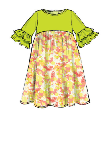 Children's dress pattern - McCall's 7558