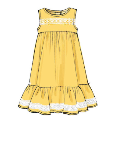 Children's dress pattern - McCall's 7558
