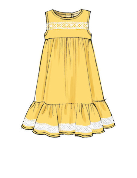 Children's dress pattern - McCall's 7558