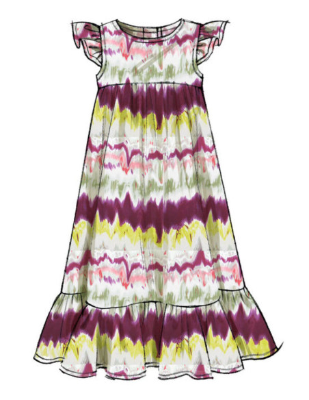 Children's dress pattern - McCall's 7558