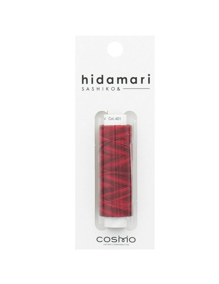 Hidamari ombré sashiko thread Lecien Cosmo 30 m