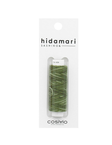 Fil sashiko ombré hidamari Lecien Cosmo 30 m