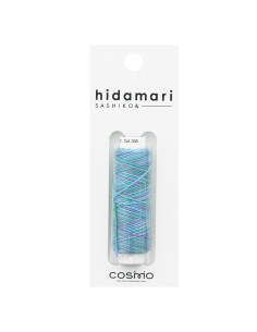 Hidamari Lecien Cosmo multicolored sashiko thread 30 m