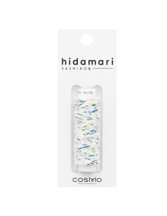 Speckled sashiko thread hidamari Lecien Cosmo 30 m