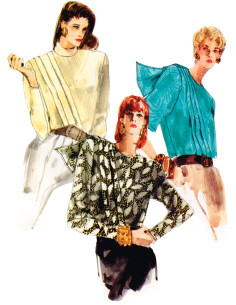Vintage shirt pattern - Vogue 1980