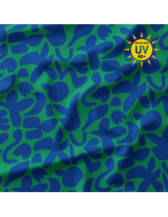 Lycra swimsuit fabric - Green swag