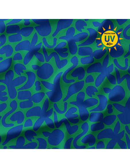 Lycra swimsuit fabric - Green swag