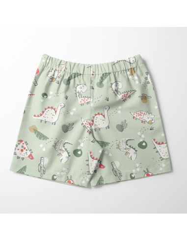 Green Dinoz lycra swimsuit fabric
