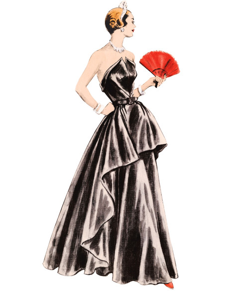 Vintage dress pattern - Vogue 1963