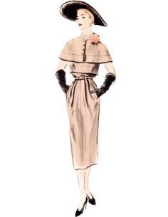 Vintage dress pattern - Vogue 1964