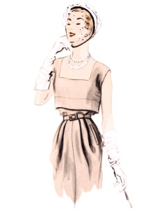 Vintage dress pattern - Vogue 1964 2