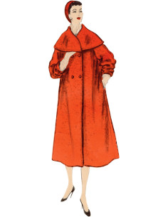 Coat pattern - Vogue 1977