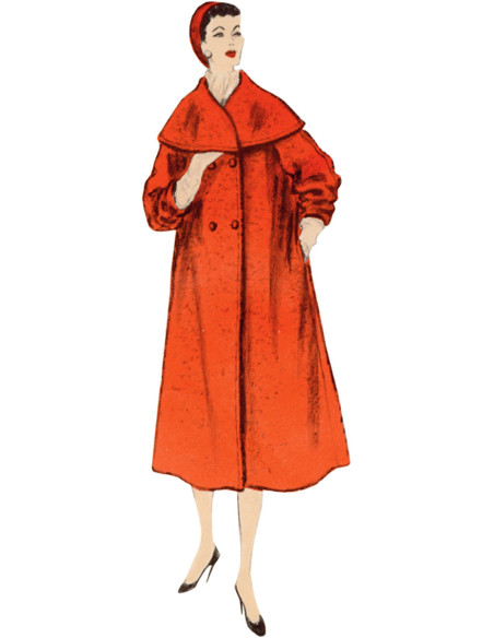 Coat pattern - Vogue 1977