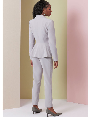 Jacket, skirt, and pants pattern - Vogue 2018