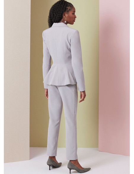 Jacket, skirt, and pants pattern - Vogue 2018