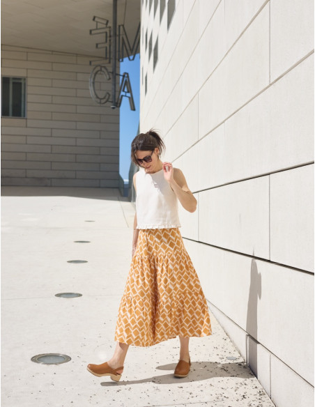 Lagoon Skirt Pattern - Atelier Scämmit