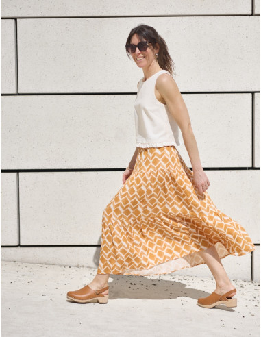 Lagoon Skirt Pattern - Atelier Scämmit