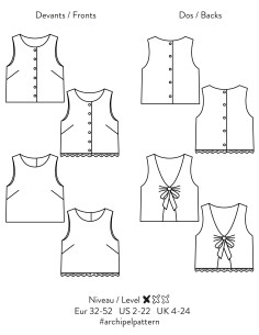 Archipelago Top Pattern - Atelier Scämmit 2