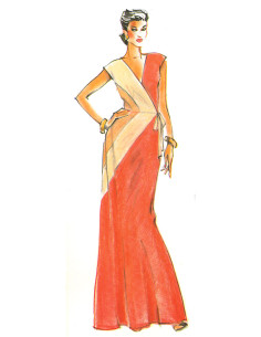 Vintage dress pattern - Vogue 2100 2