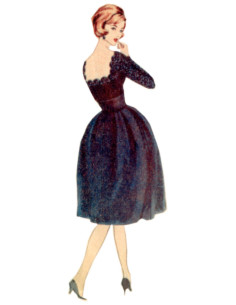 Vintage dress pattern - Vogue 2101