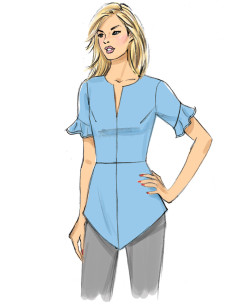 High Top Pattern - Butterick 6663 2