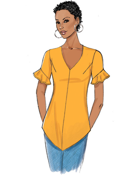 High top pattern - Butterick 6663