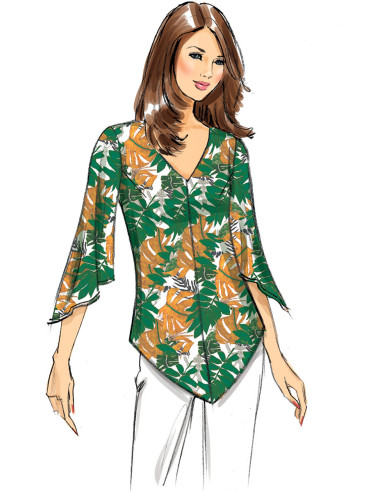 High top pattern - Butterick 6663
