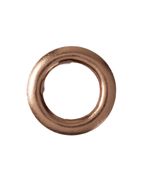 Box of 10 copper jersey snap buttons with 10 mm tool