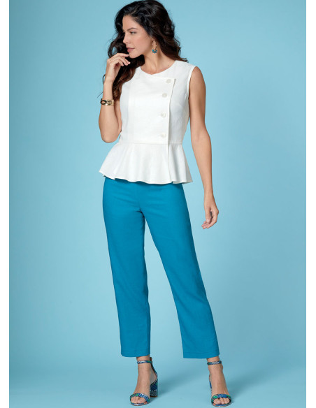 Pattern for top, dress, skirt, and pants - Butterick 6670