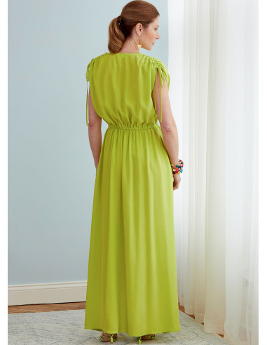 Jumpsuit and belt pattern - Butterick 6756