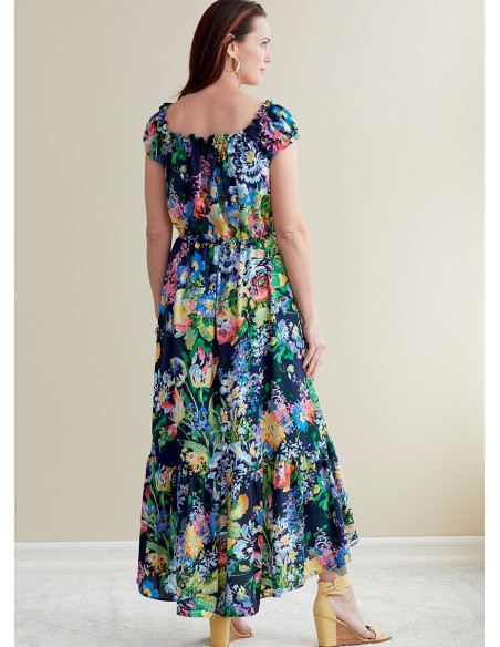Dress and belt pattern - Butterick 6757