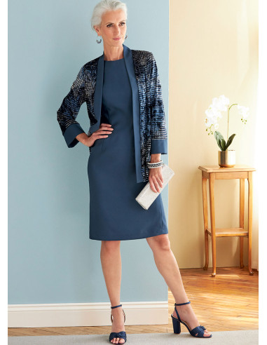 Jacket, dress, top, skirt, and pants pattern - Butterick 6796