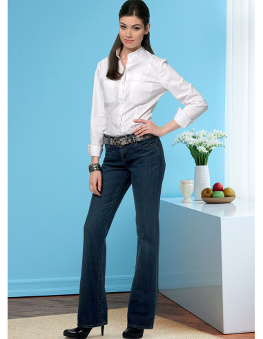Jean and pants pattern - Butterick 6800