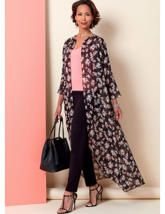 Jacket, dress, and pants pattern - Butterick 6802