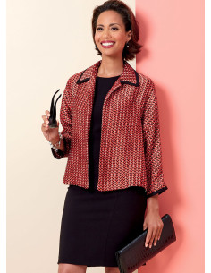 Jacket, dress, and pants pattern - Butterick 6802 2