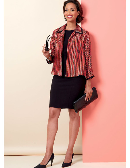 Jacket, dress, and pants pattern - Butterick 6802