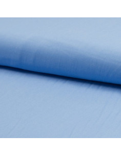 Viscose poplin fabric - Blue